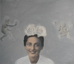 "Zuzanna Ginczanka" av konstnären Krystyna Piotrowska