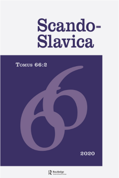 Scando-Slavica omslag
