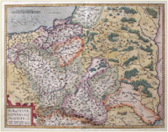 Ortelius Godreccio 1595